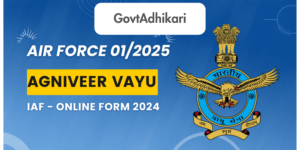 IAF Agniveer Vayu Online Form 2025: Apply Online