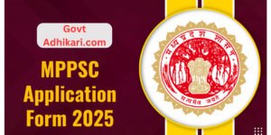 MPPSC Pre 2025 Online Form