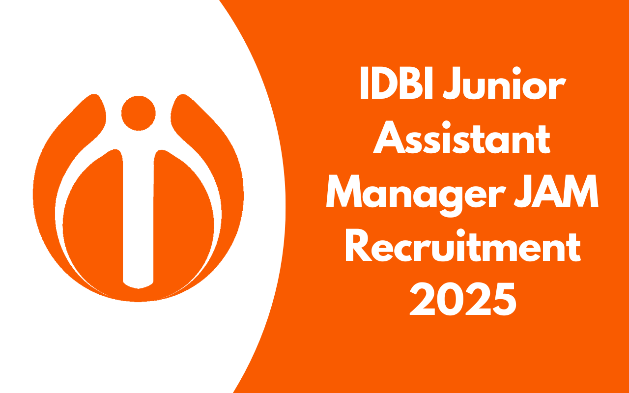 IDBI Junior Assistant Manager JAM Recruitment