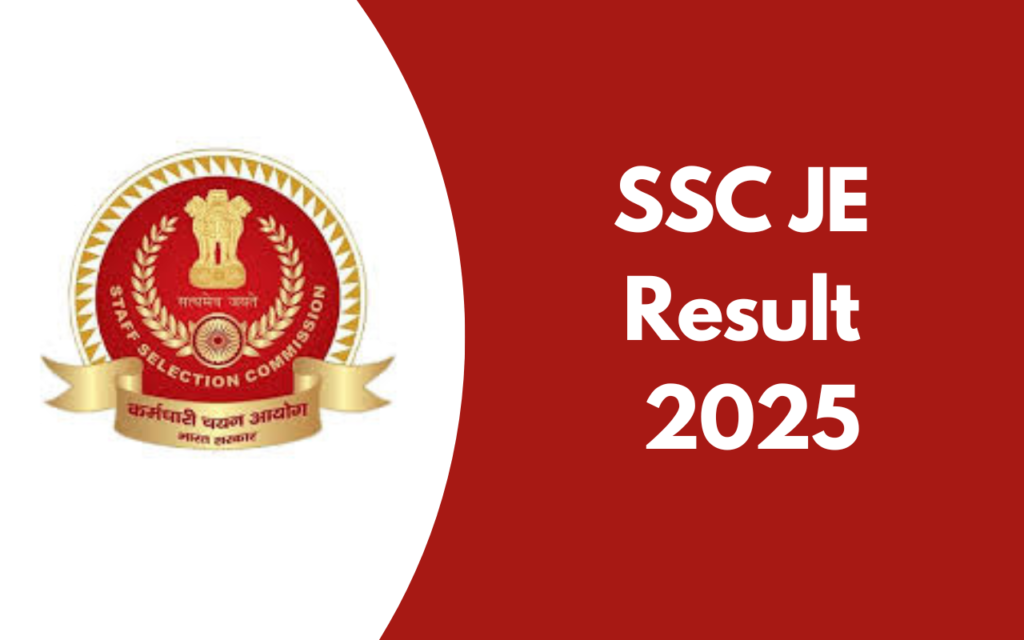 SSC JE Result 2025