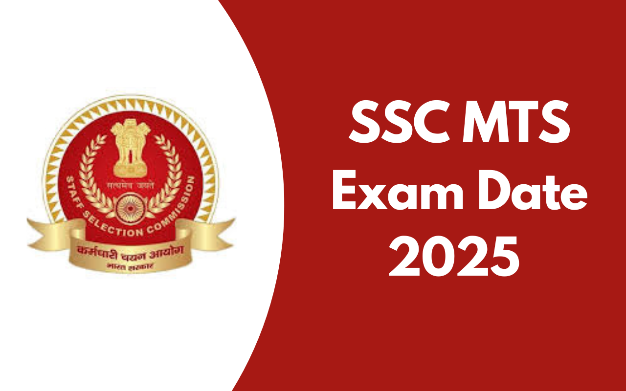 SSC MTS Exam Date 2025 