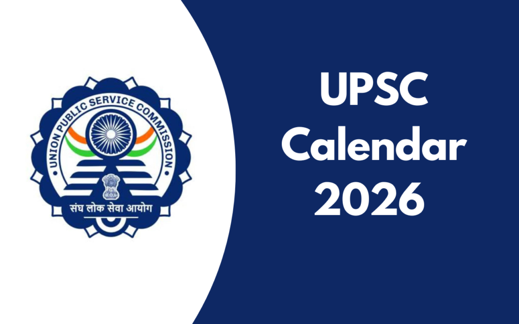 UPSC Calendar 2026