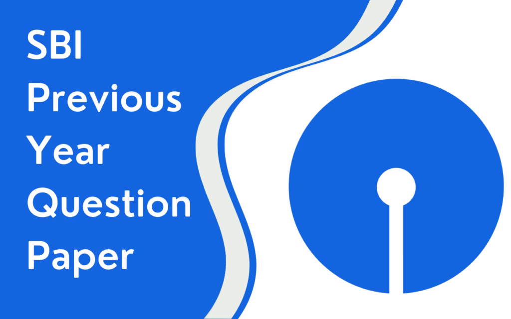 SBI Clerk Previous Year Question Paper