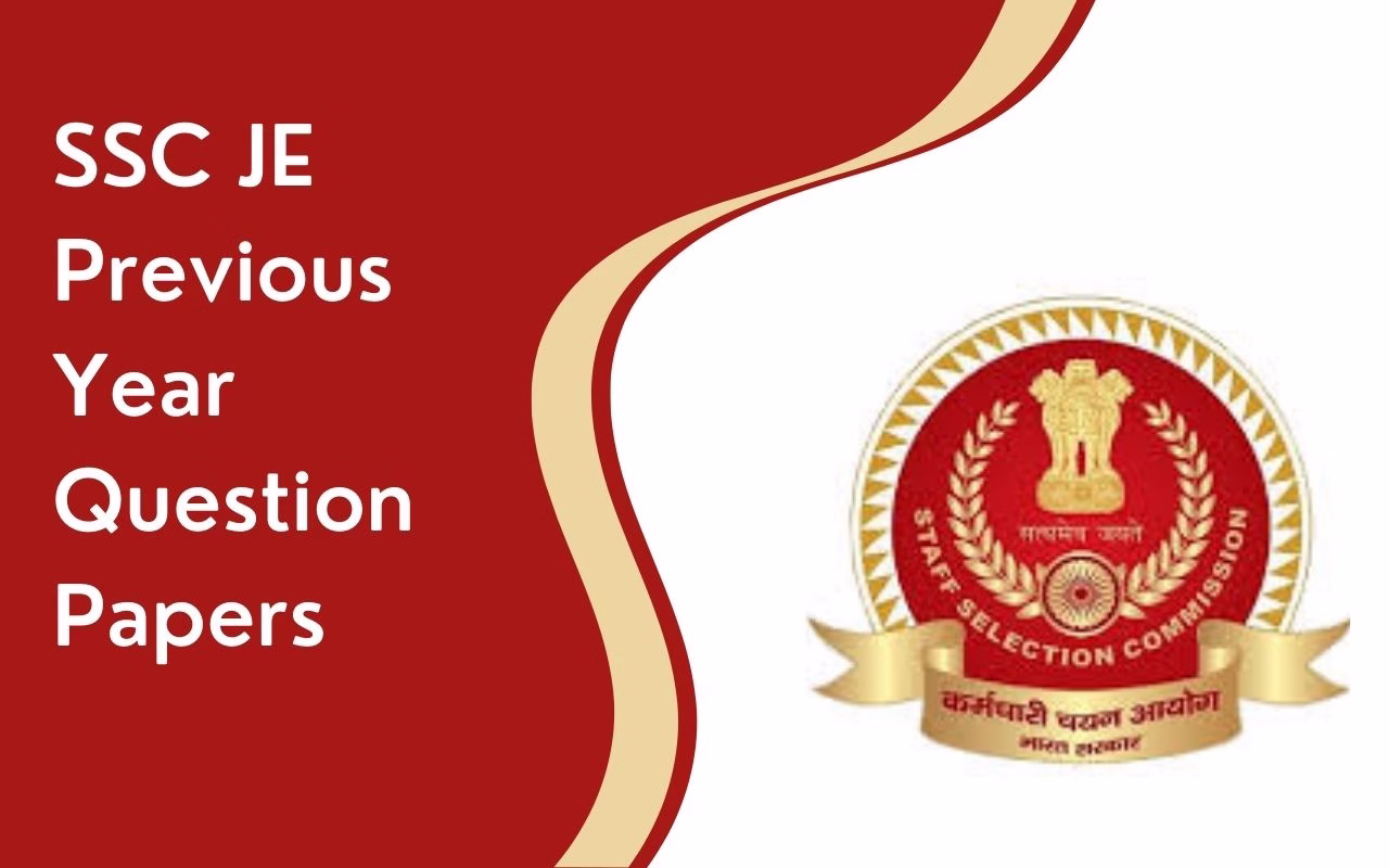 SSC JE Previous Year Question Papers