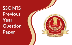 SSC MTS Previous Year Question Paper