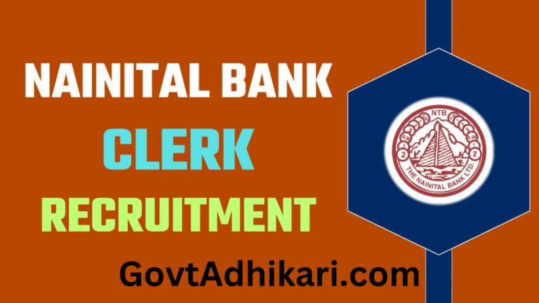 Nainital Bank Clerk Online Form 2024: Nainital Bank is hiring bank clerks for 25 vacancies. The official notification is available on their website at www.nainitalbank.co.in.